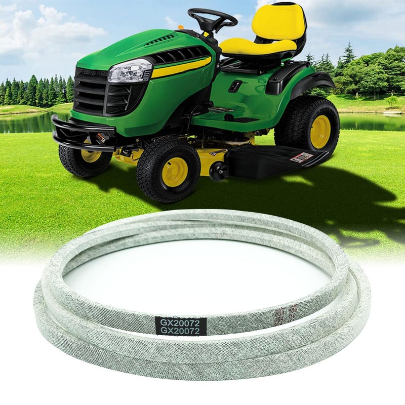 IKSI حزام محرك جزازة العشب 42 بوصة يناسب John Deere GX20072 GY20570 ، حزام محرك متوافق مع L 100 130 1742 D100 D110 D120 D130 X110 X125 X145 E100 E110 E120 - Image 2